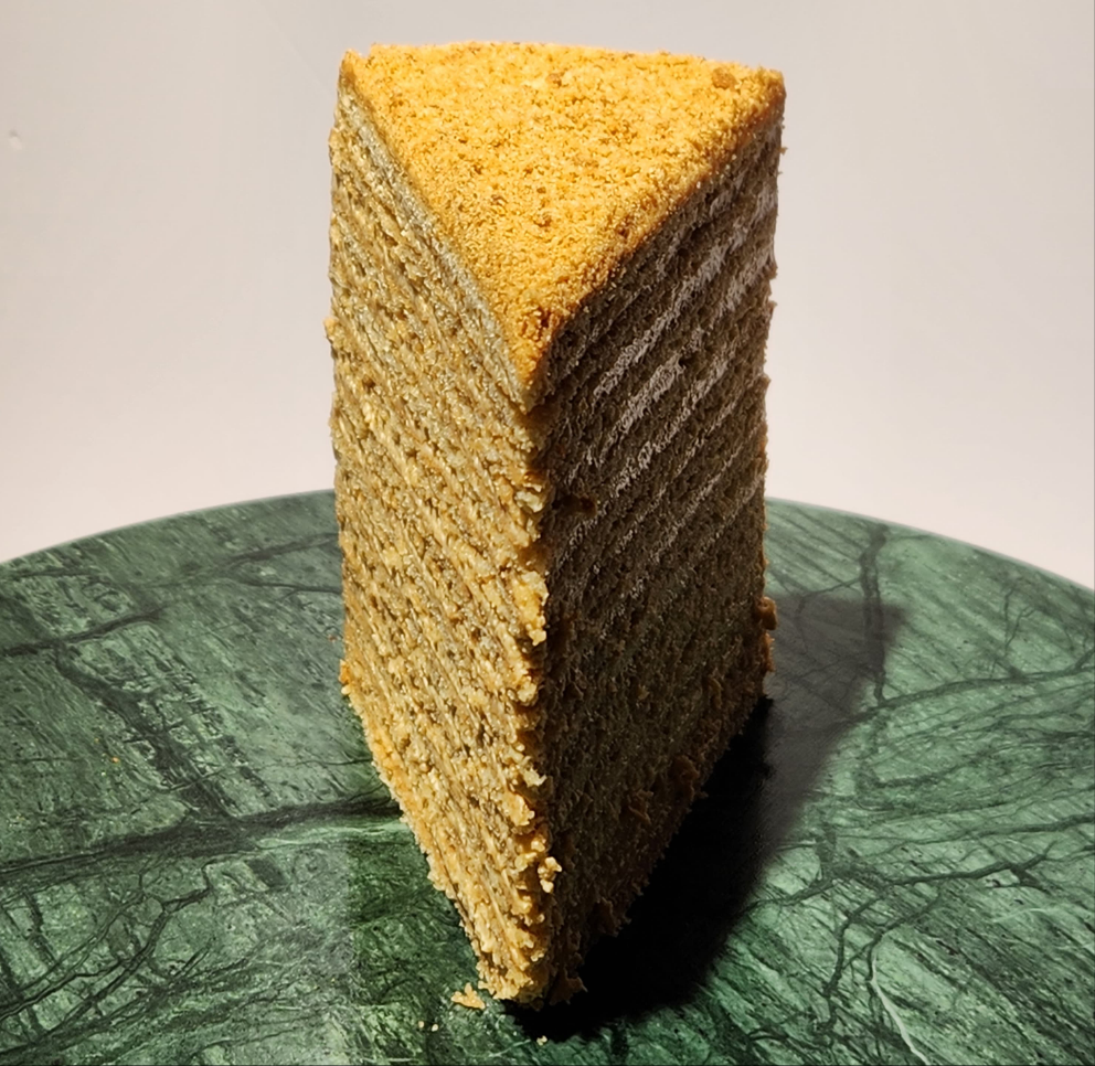 Medovik (Russian Honey Cake)