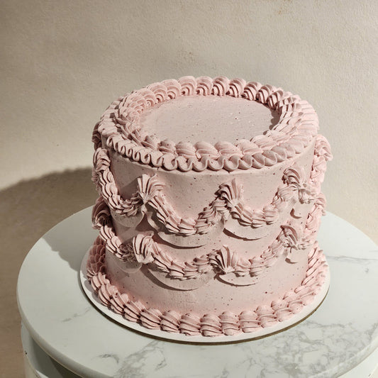 Black Currant Vanilla Cake