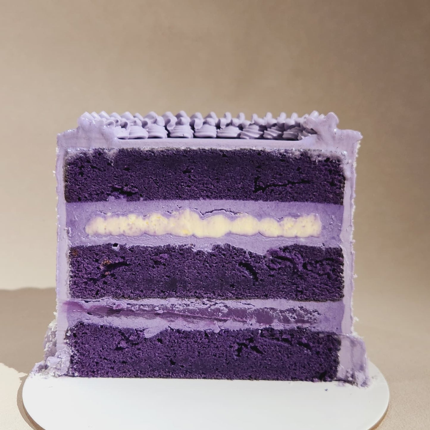 Ube Coconut Cake