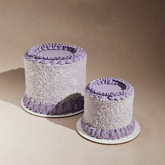 Ube Coconut Cake